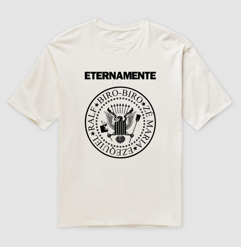 Camiseta Oversized Eternamente