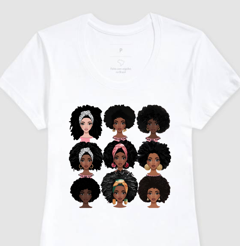 Camiseta Original Cabelos