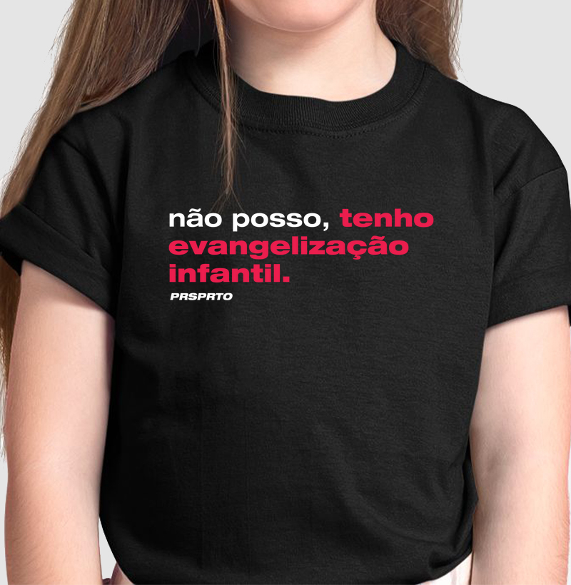 Não posso, tenho evangelização