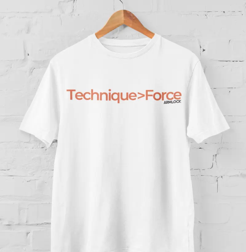 T-shirt Armlock Technique>Force