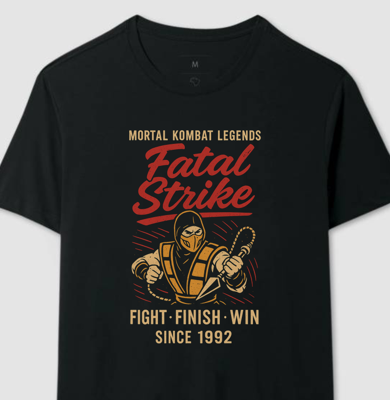 Fatal Strike Scorpion Mortal Kombat Retro Series