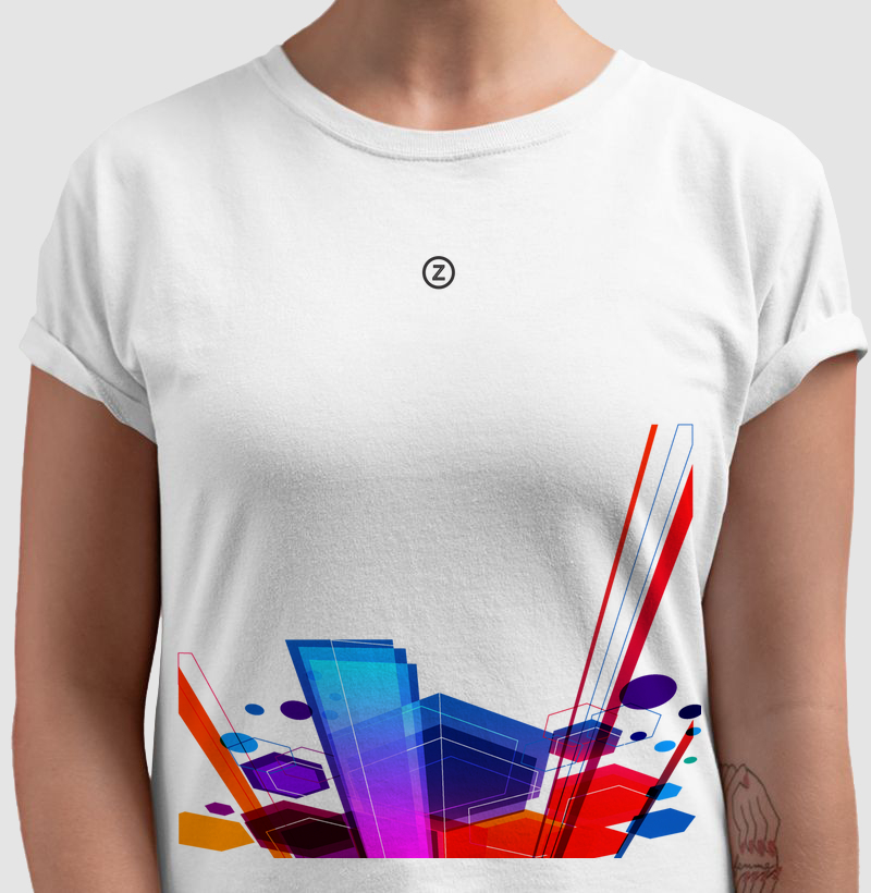 Camiseta abstrato ZAIRE Clothing