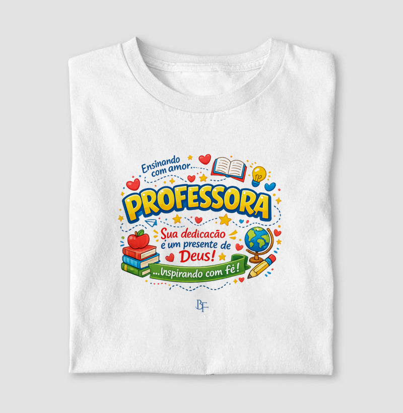 Professora Sua Dedicação é um Presente de Deus