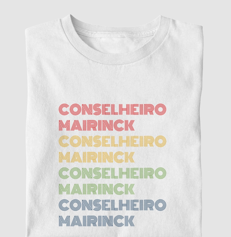 Conselheiro Mairinck Letreiro Retrô