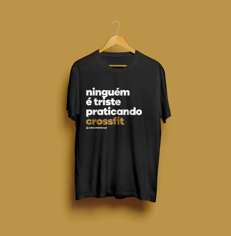 Ninguém é triste praticando CrossFit! 💪😄