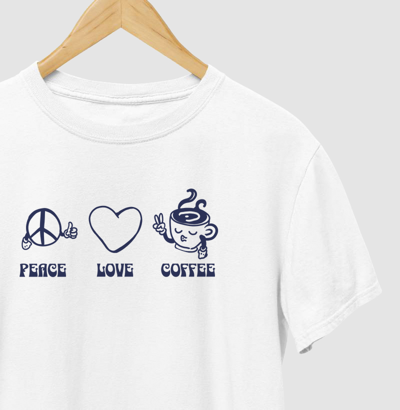 Peace - love - coffee 