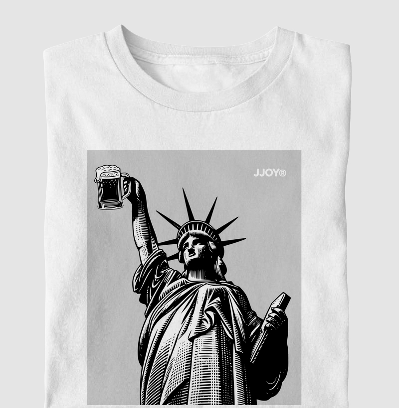 Camiseta regular chopinho da liberdade