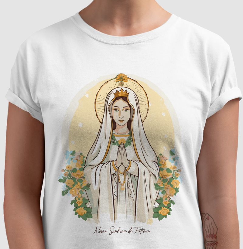 Camiseta Nossa Senhora de Fátima