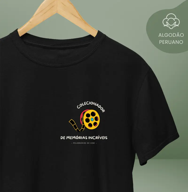 CAMISETA MEMÓRIAS INCRÍVEIS