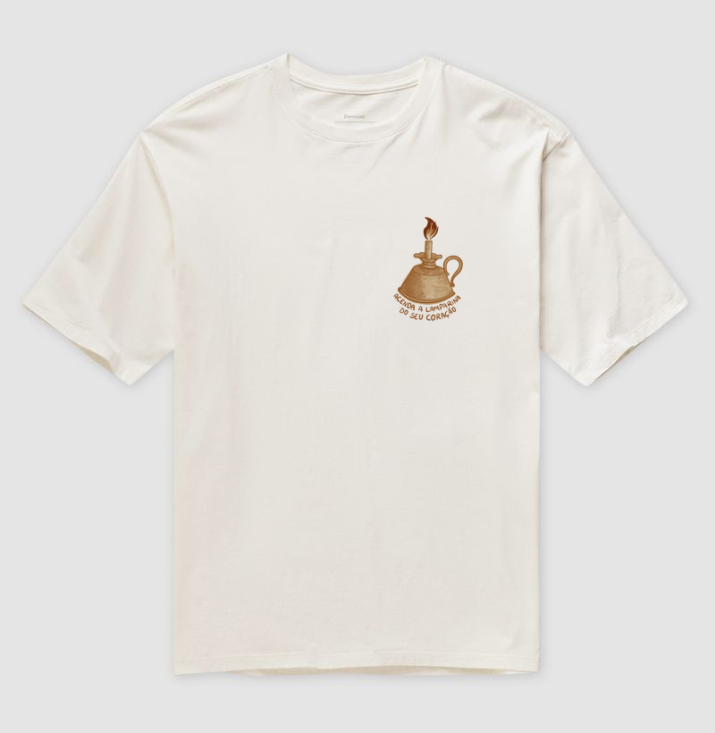 Camiseta Oversized - Lamparina