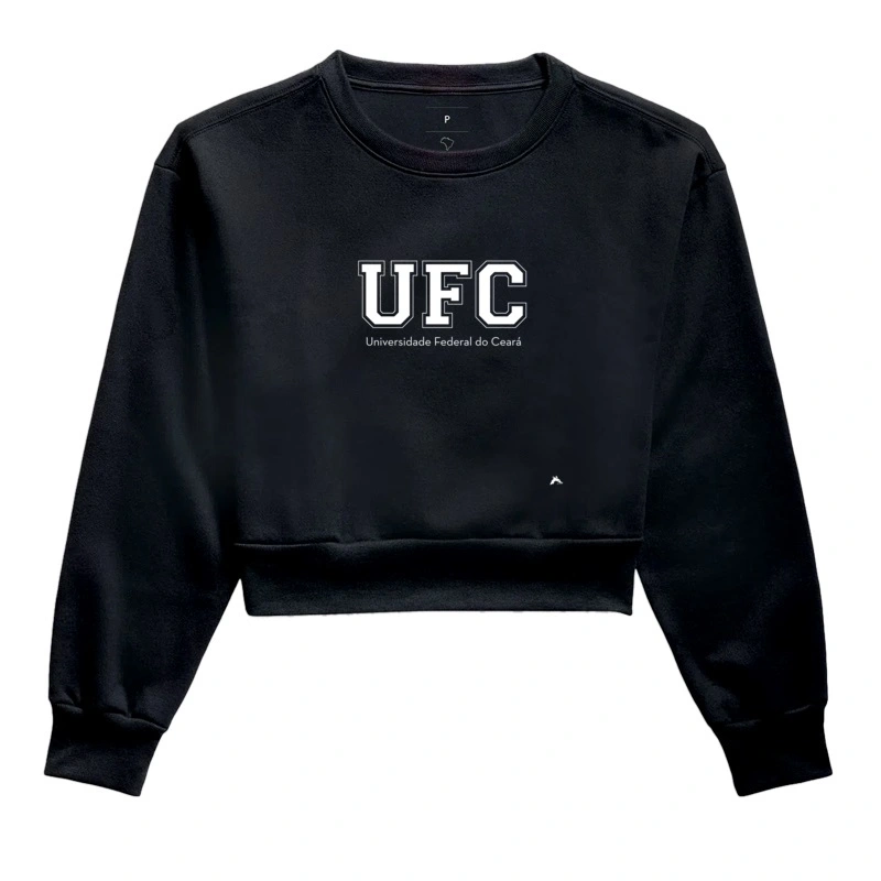 Moletom Cropped Universidade Federal do Ceará - UFC