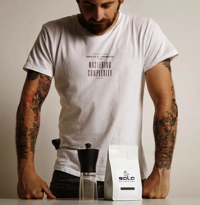 Camiseta A Arte da Programação