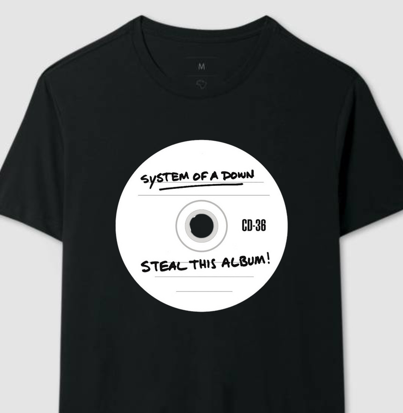 Camiseta System Of A Down - Steal This Album!