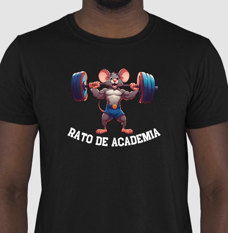 Camiseta Rato de Academia
