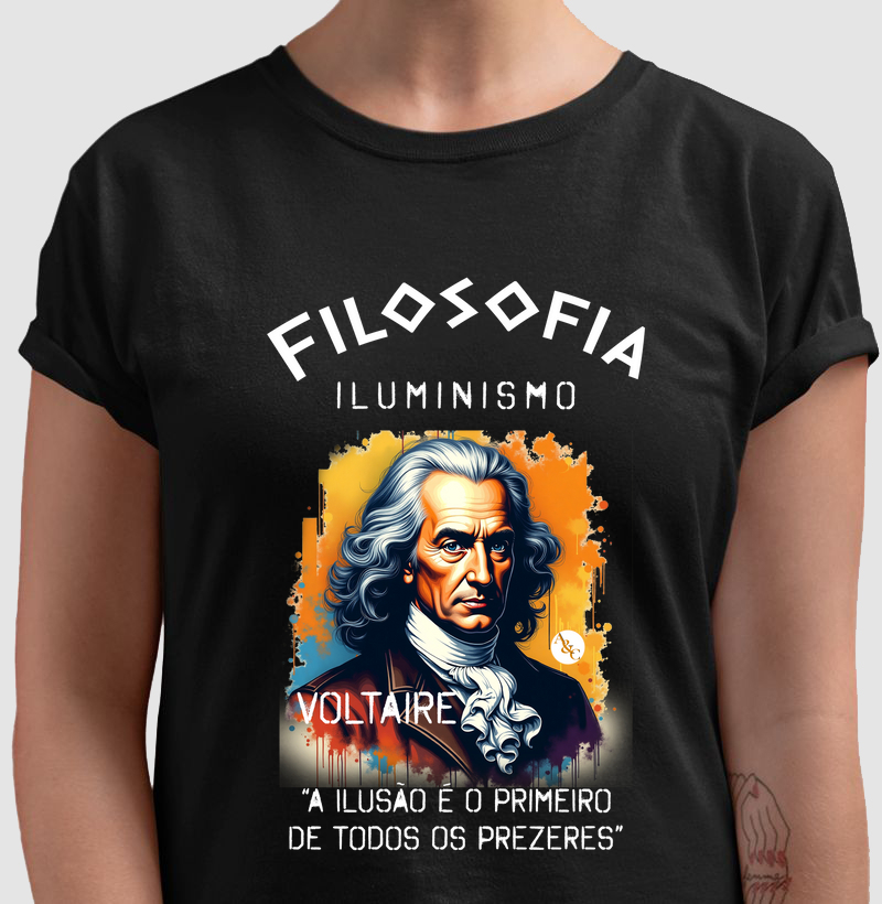 Camiseta Filosofia - Voltaire
