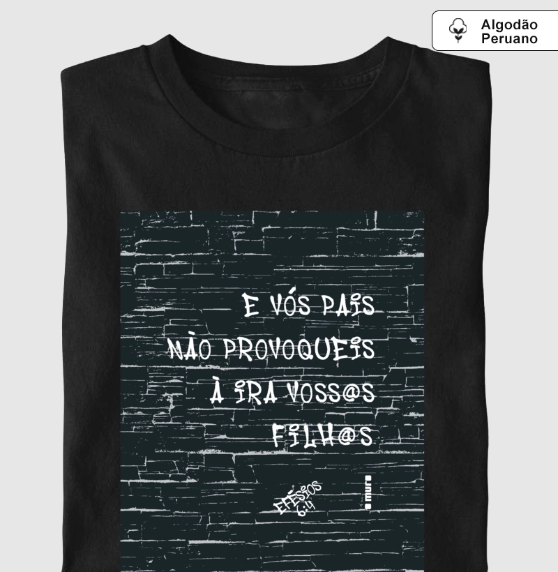 Camiseta algodão peruano | não provoqueis