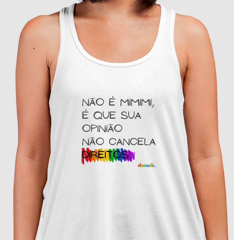 Opinião não cancela direitos