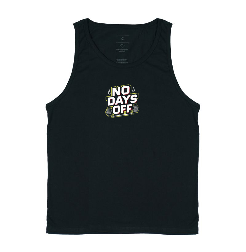 Camiseta No days off