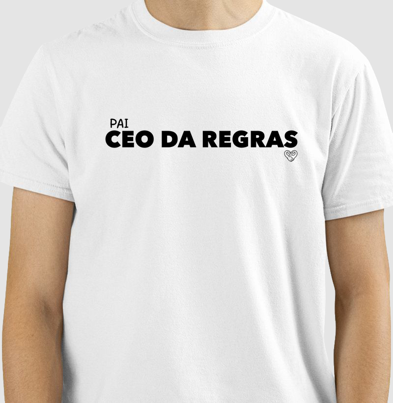 Camiseta Pai - CEO das Regras