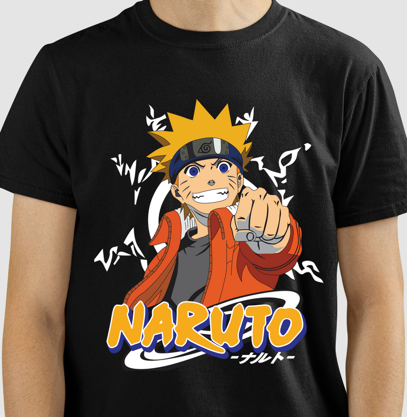 Camiseta Naruto Uzumaki - Naruto