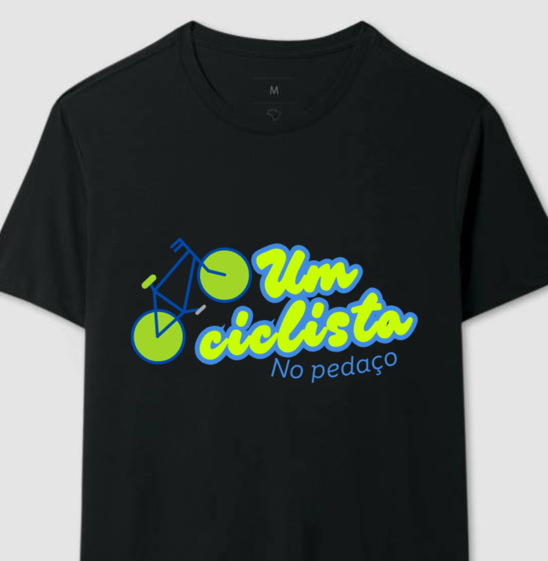 um ciclista no pedaço