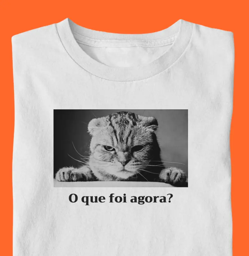 O que foi agora?