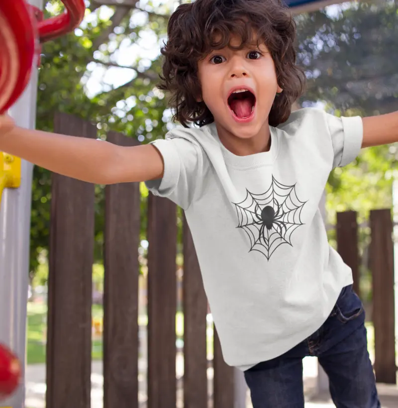 Camiseta infantil Homem aranha PRETO | 100% algodão