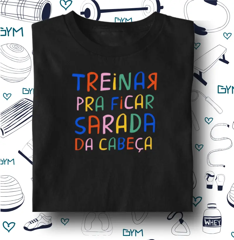 Treinar pra ficar sarada da cabeça