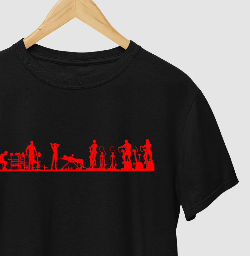 Camiseta descolada e confortável para treinar com muito mais estilo e liberdade. 