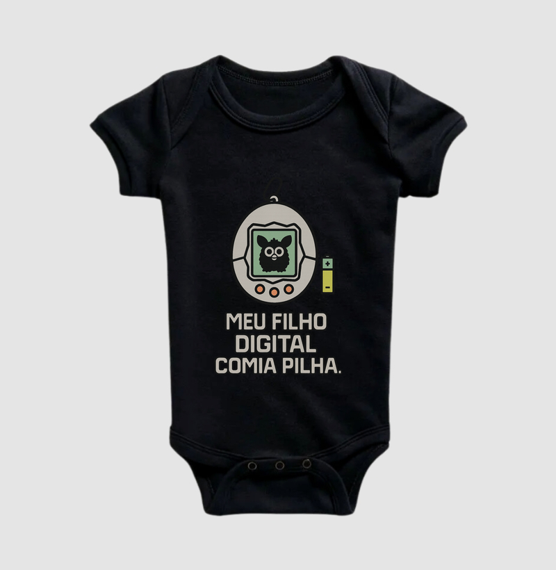 Meu filho digital comia pilha