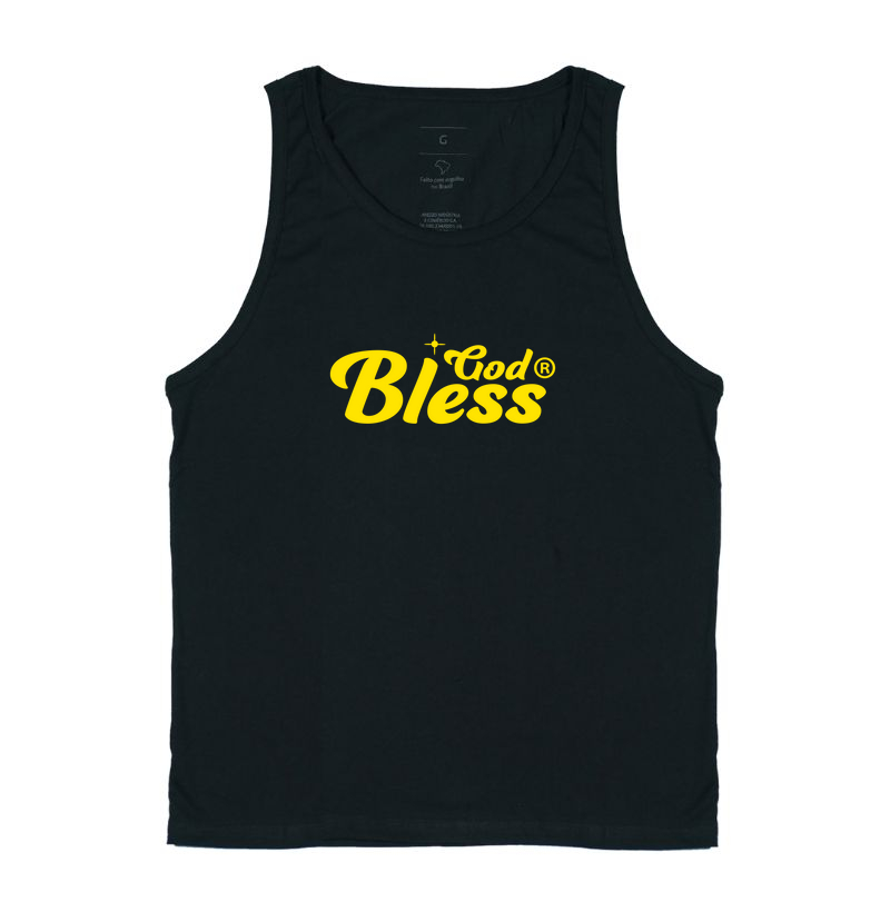 Camiseta God Bless 80's Vibes