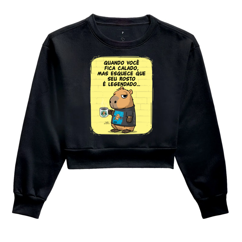 Camiseta Capivara Legendado