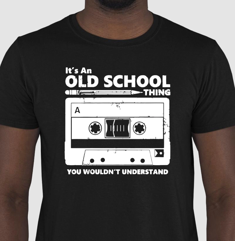 Camiseta Casual Old School