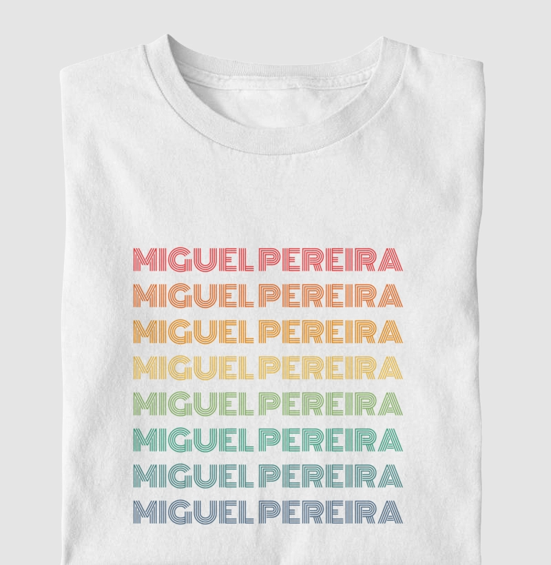 Miguel Pereira Letreiro Retrô