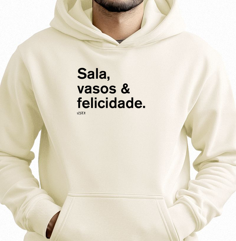 Sala, vasos & felicidade