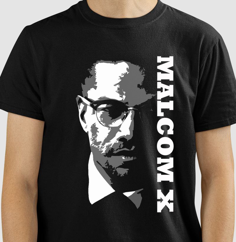 Camiseta Malcom X