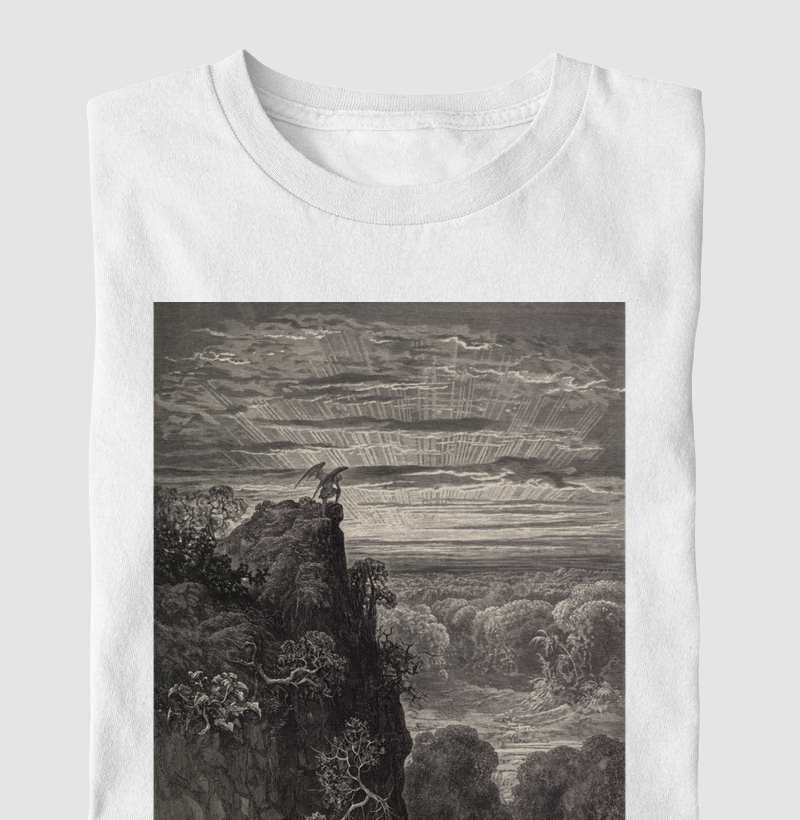 Camiseta O Anjo Caído, Paraíso Perdido