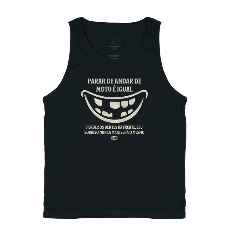 Sorriso de Motociclista