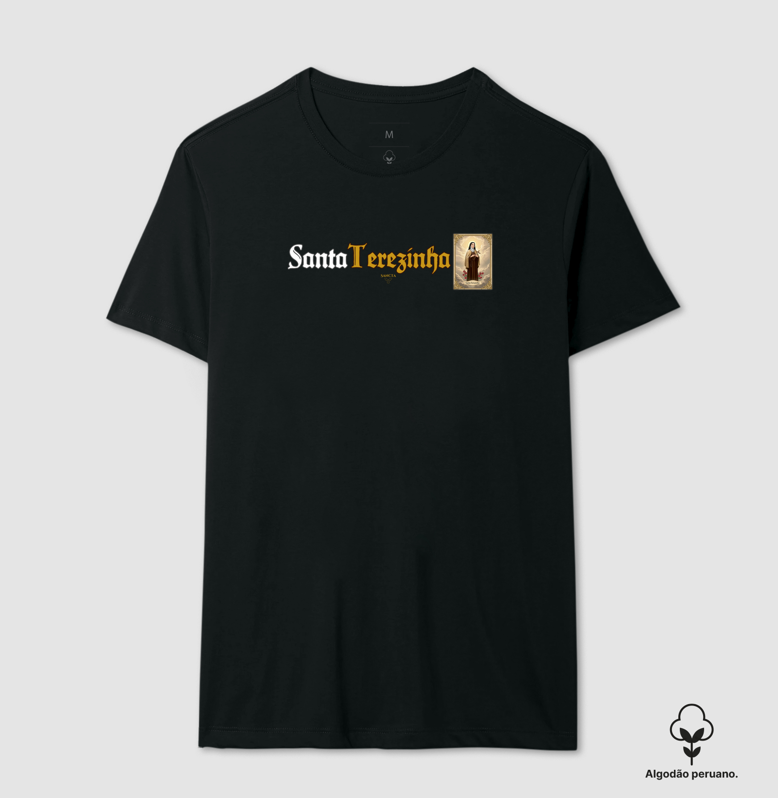 Santa Teresinha do Menino Jesus - Arte barroca - Minimalista