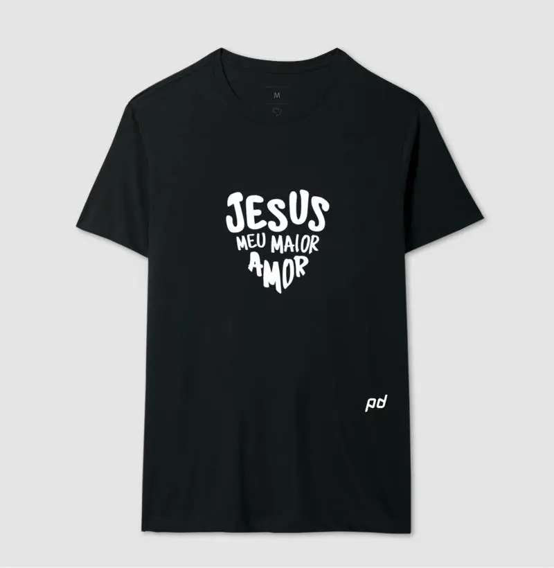 Camiseta Jesus Meu Maior Amor