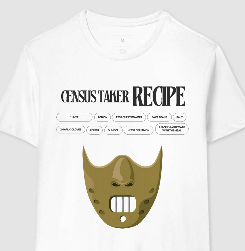 “Census Taker Recipe” – Inspirada em O Silêncio dos Inocentes