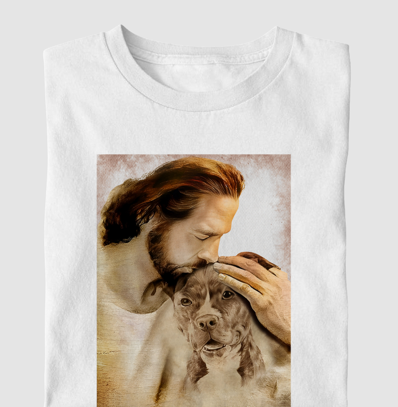 JESUS E O PIT BULL