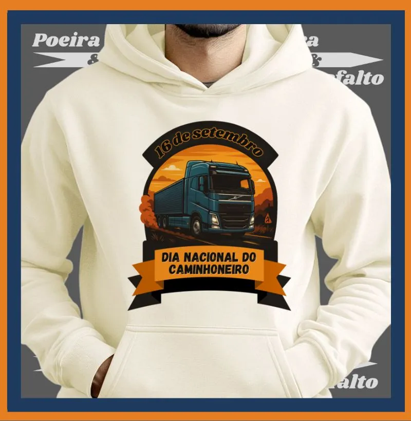 Hoodie Caminhoneiro Nacional