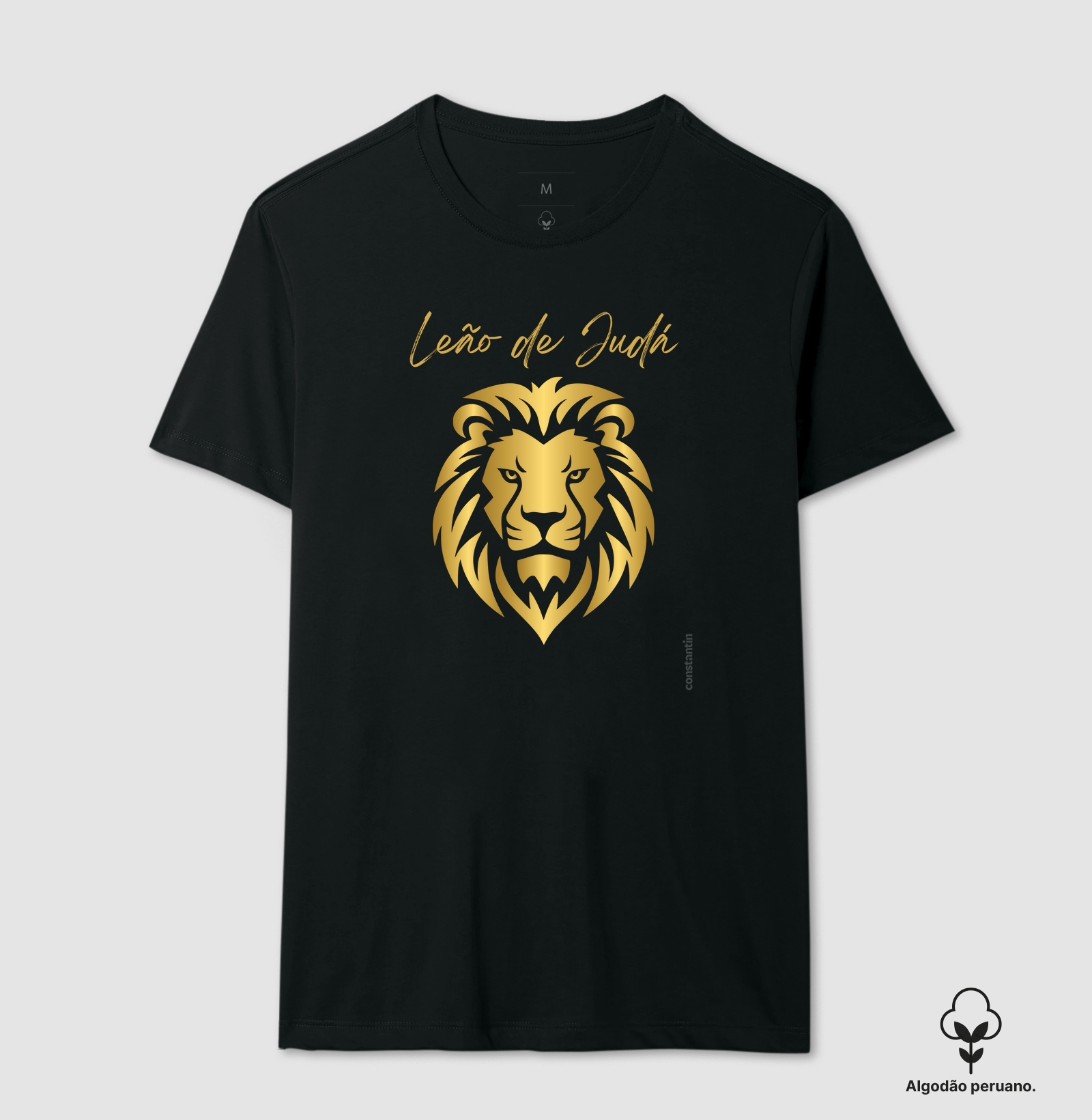 Leão judá dourado