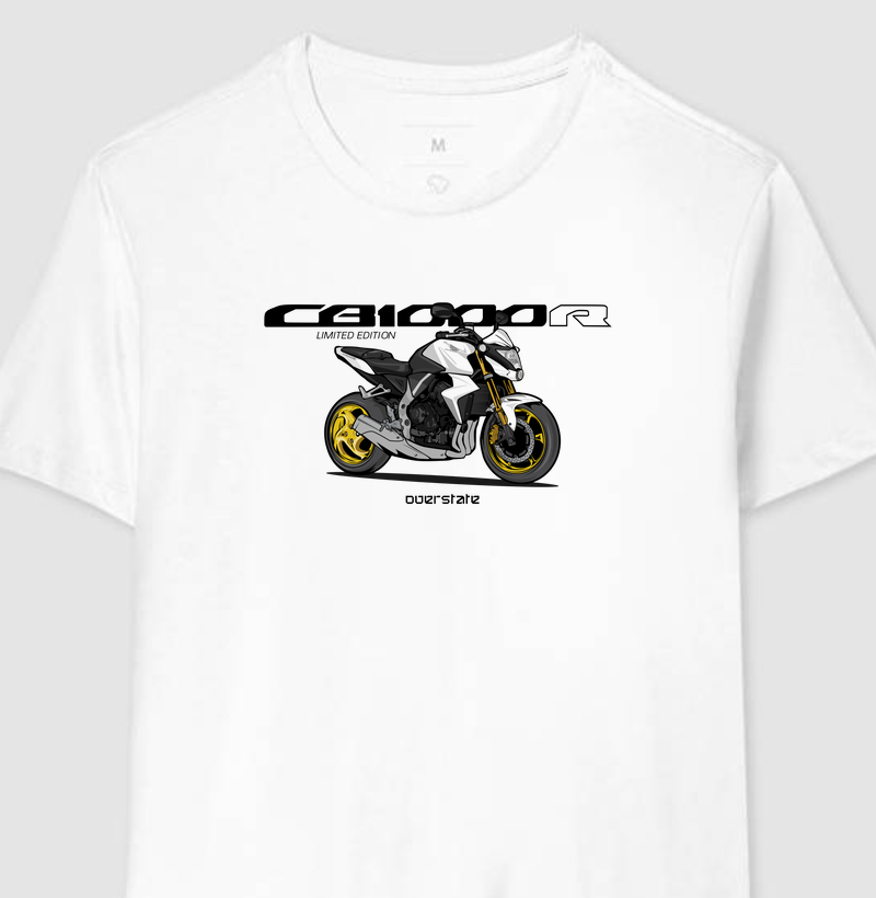 CB1000R - Branca | Camiseta Overstate