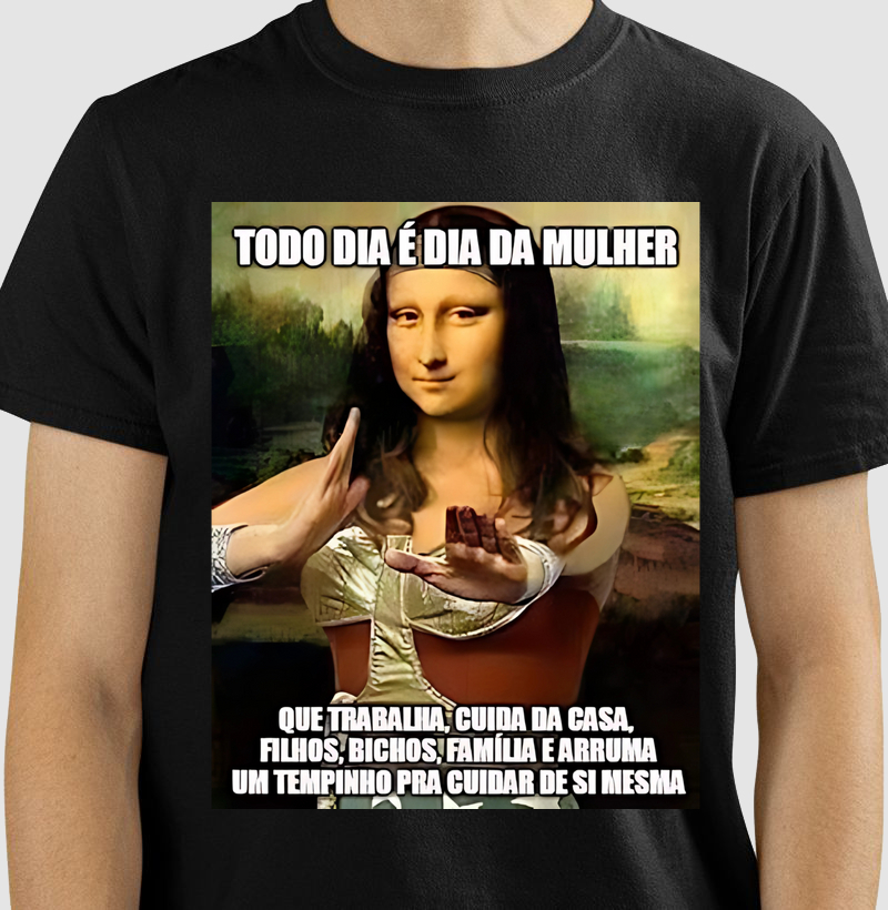 Camiseta Dia Da Mulher