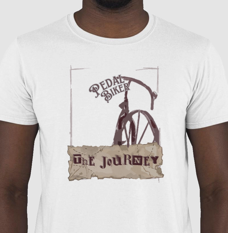 camiseta pedal biker the journey