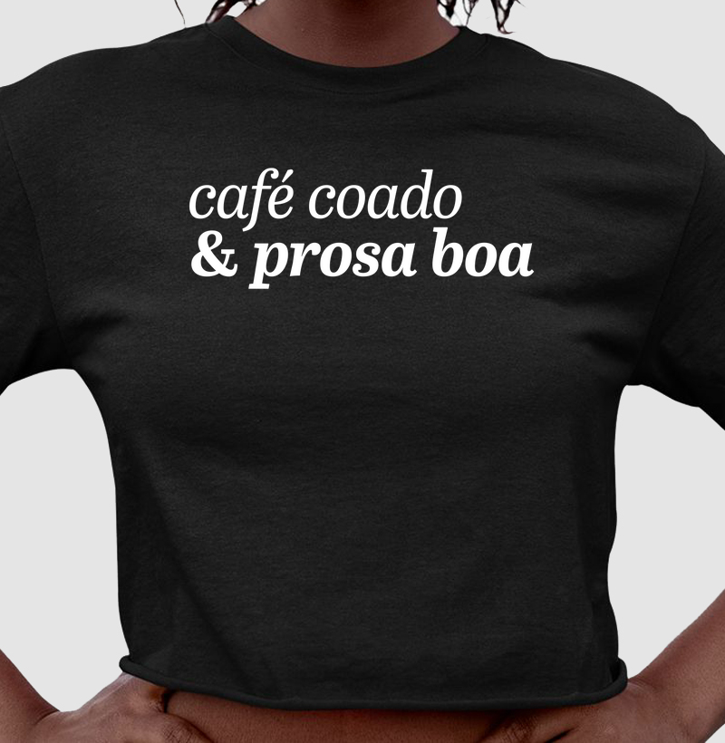 café coado & prosa boa