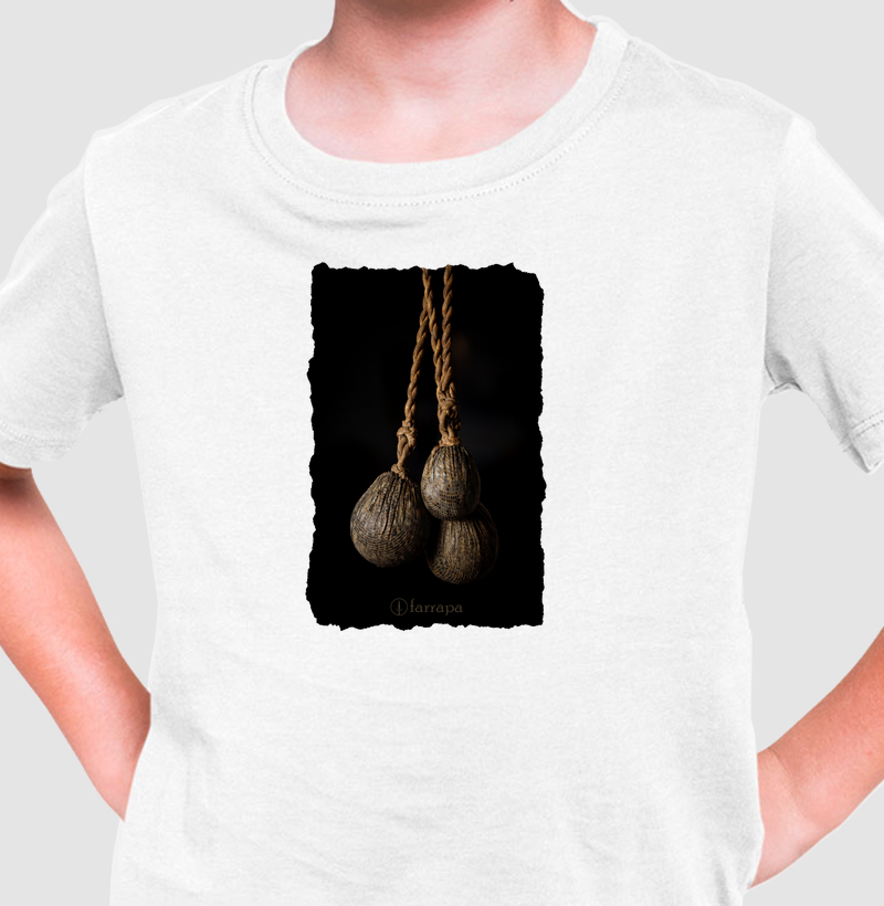 Boleadeira de couro de lagarto (peça do Museu Histórico Farroupilha)