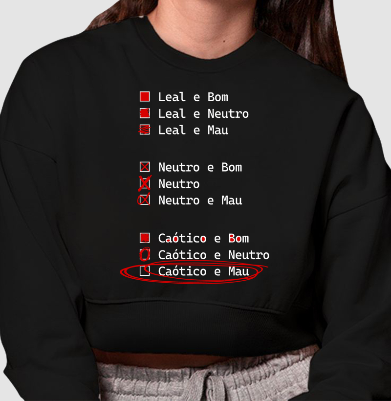 TENDECIAS MOLETOM CROPPED